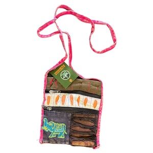 One-of-a-Kind Handmade Patchwork Crossbody Bag – Made in India